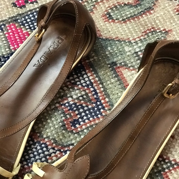 Prada Sandals with Woven Detail - Picture 4 of 5